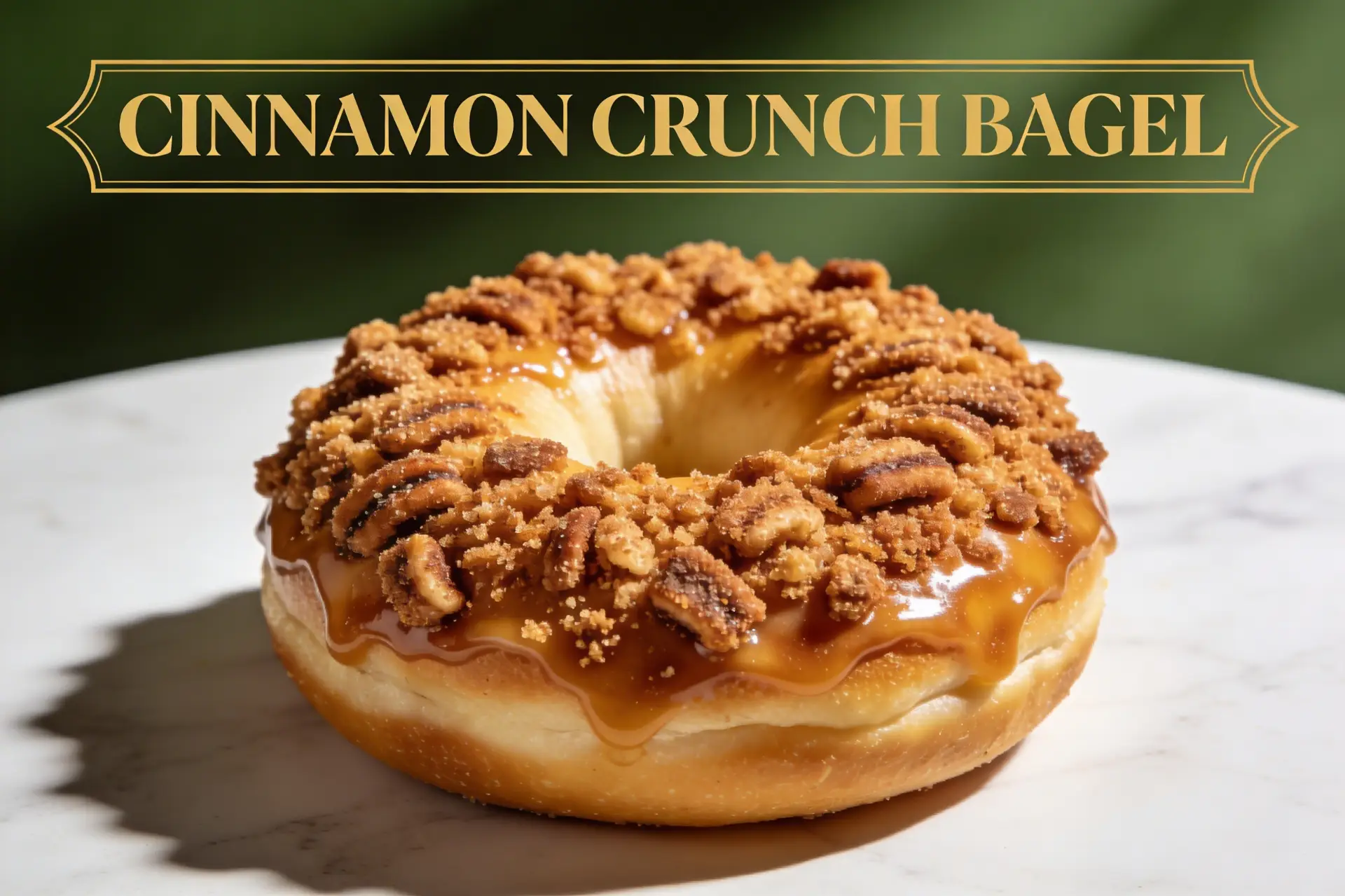 Cinnamon Crunch Bagel