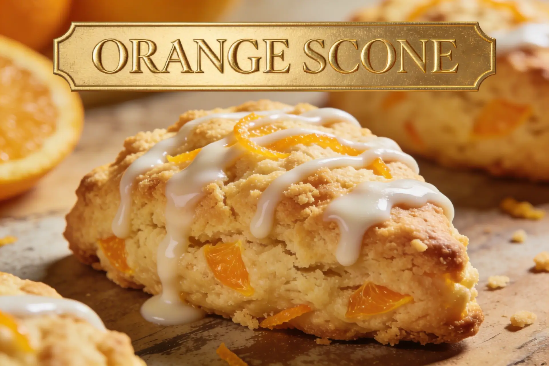 Orange Scone