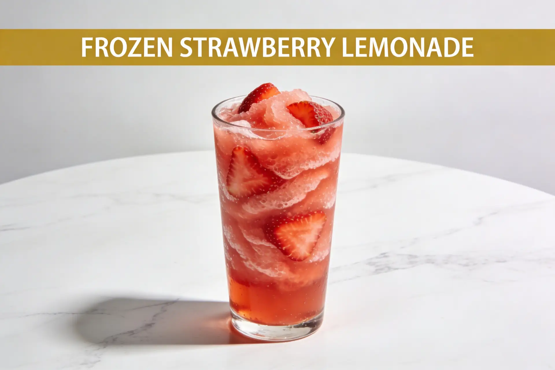 Frozen Strawberry Lemonade