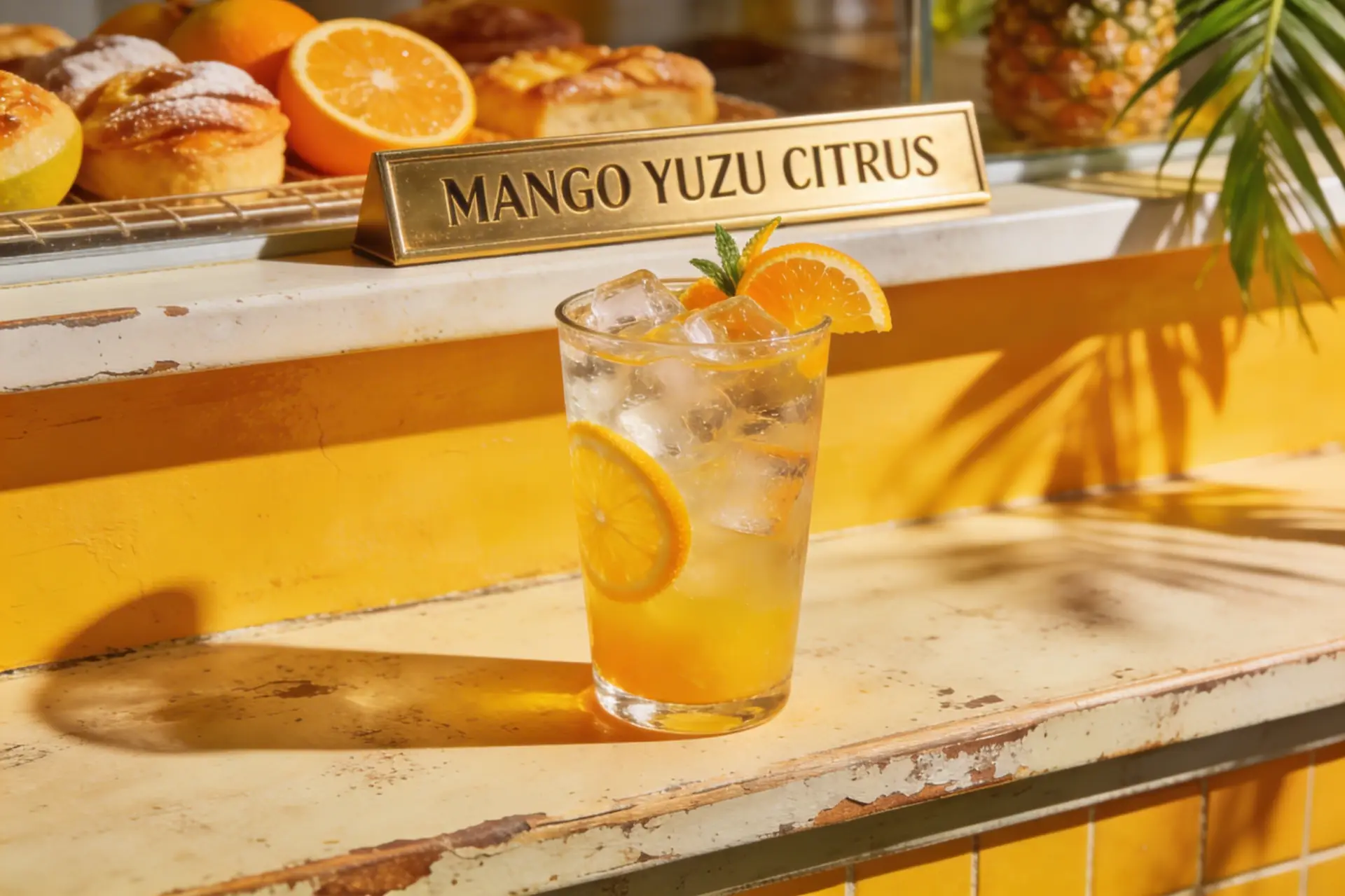 Mango Yuzu Citrus Charged Lemonade