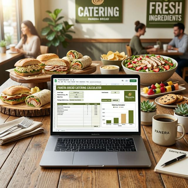 Panera Bread Catering Calculator 2026 - Estimate Your Event Cost
