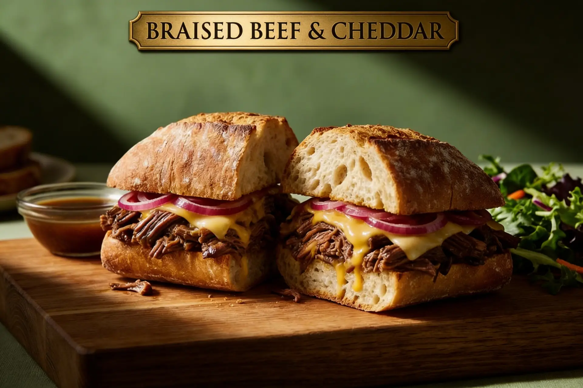 Braised Beef & Cheddar