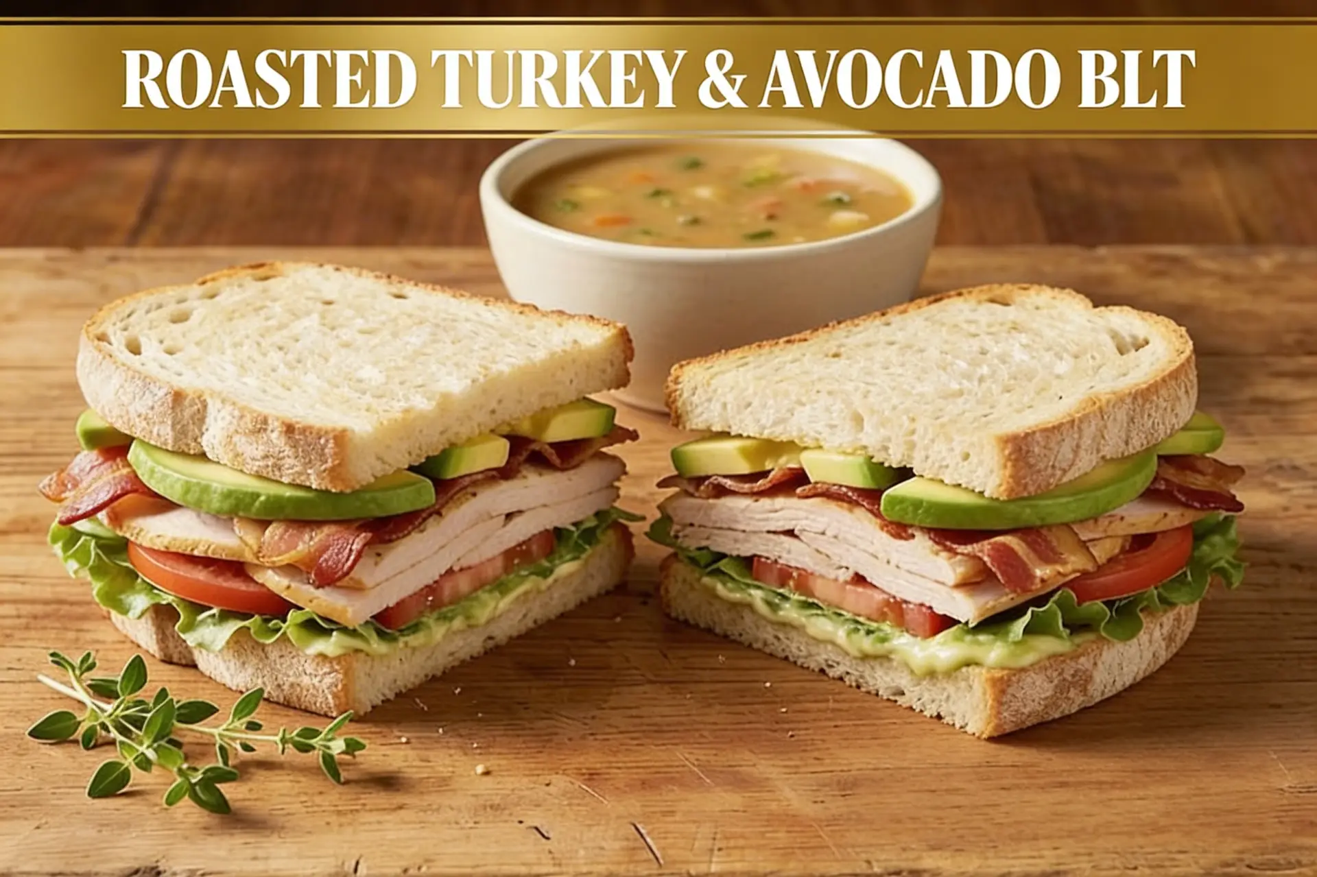 Roasted Turkey & Avocado BLT