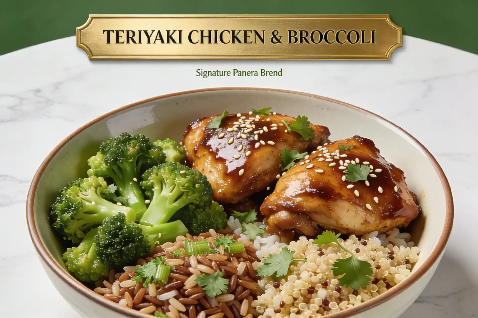 Teriyaki Chicken & Broccoli