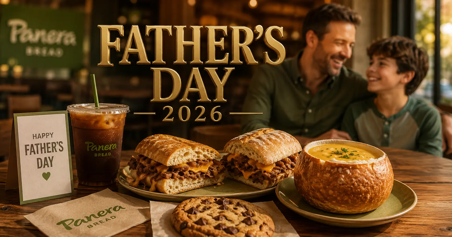 Is Panera Bread Open on Father's Day 2026? Hours, Menu Picks & Family Deals – Panera Bread 2026 guide