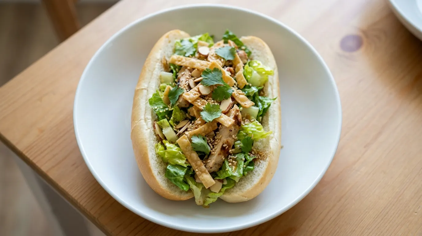Panera Asian Sesame Chicken Salad Stuffer with price and calories 2026 menu