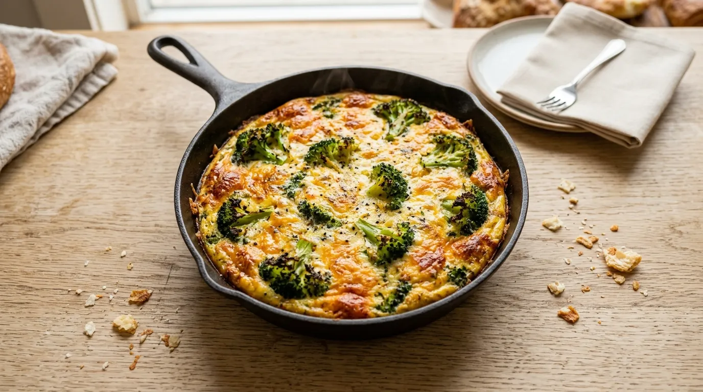 Panera Broccoli Cheddar Frittata