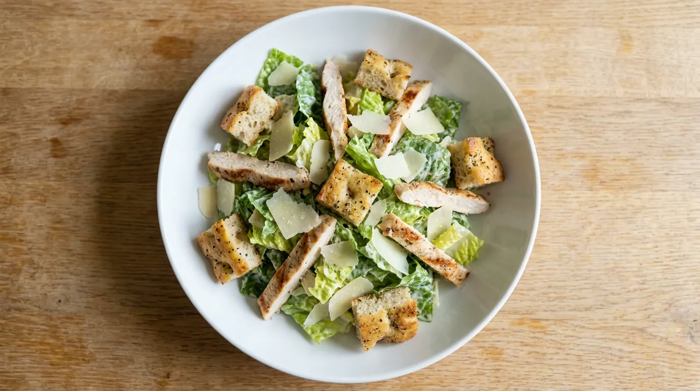 Half Caesar Salad with Chicken