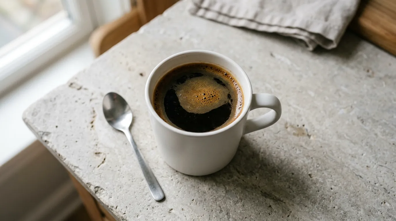 Panera Cafe Blend Dark Roast Coffee Tote: Rich, bold and full-bodied, balanced with a smoky accent and sweet chocolate notes. Harvested from Central and South America. Brewed fresh, please allow additional 15 minutes per tote. Serves 7.5/16 fl oz serving. 120 fl oz per tote.