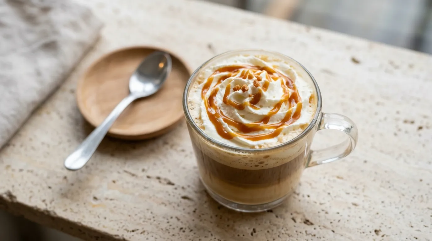 Panera Caramel Latte with price and calories 2026 menu