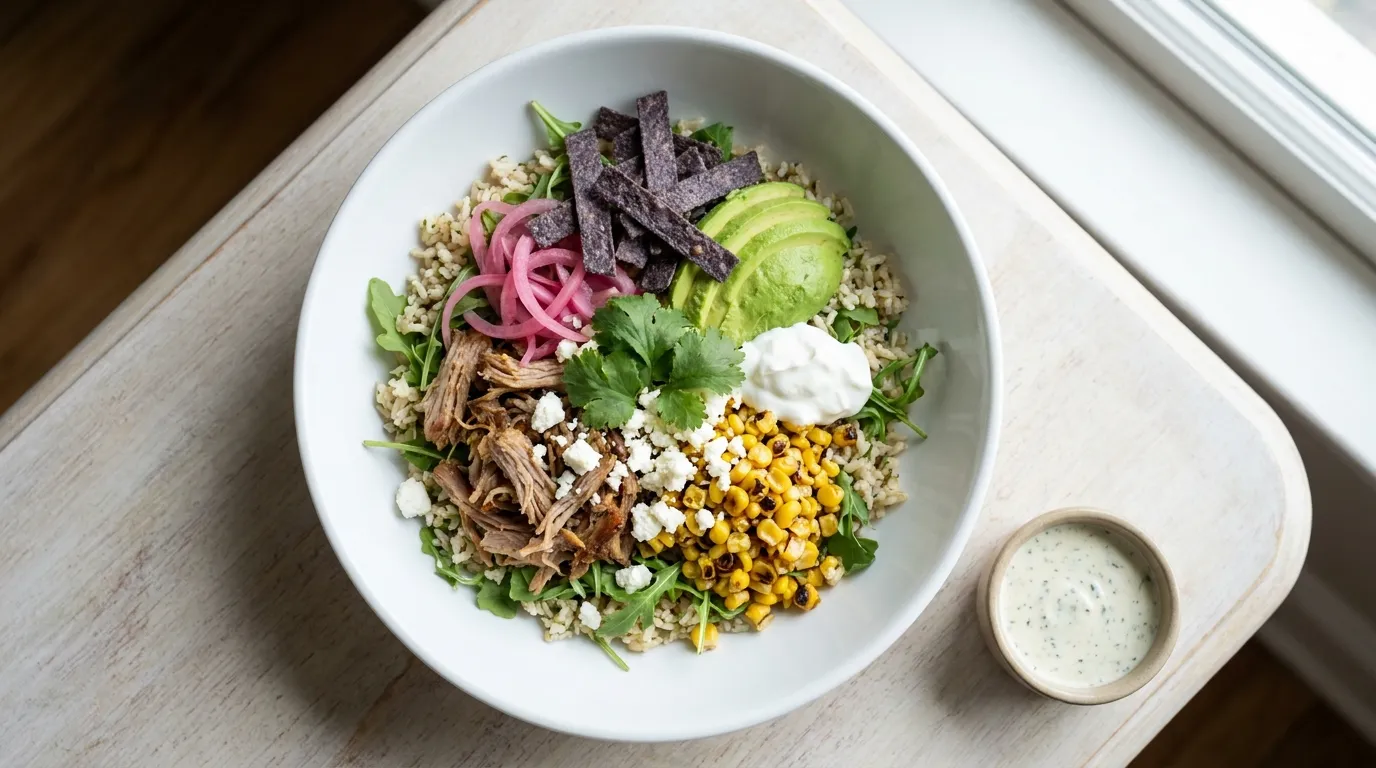 Panera Carnitas Elote Market Bowl with price and calories 2026 menu