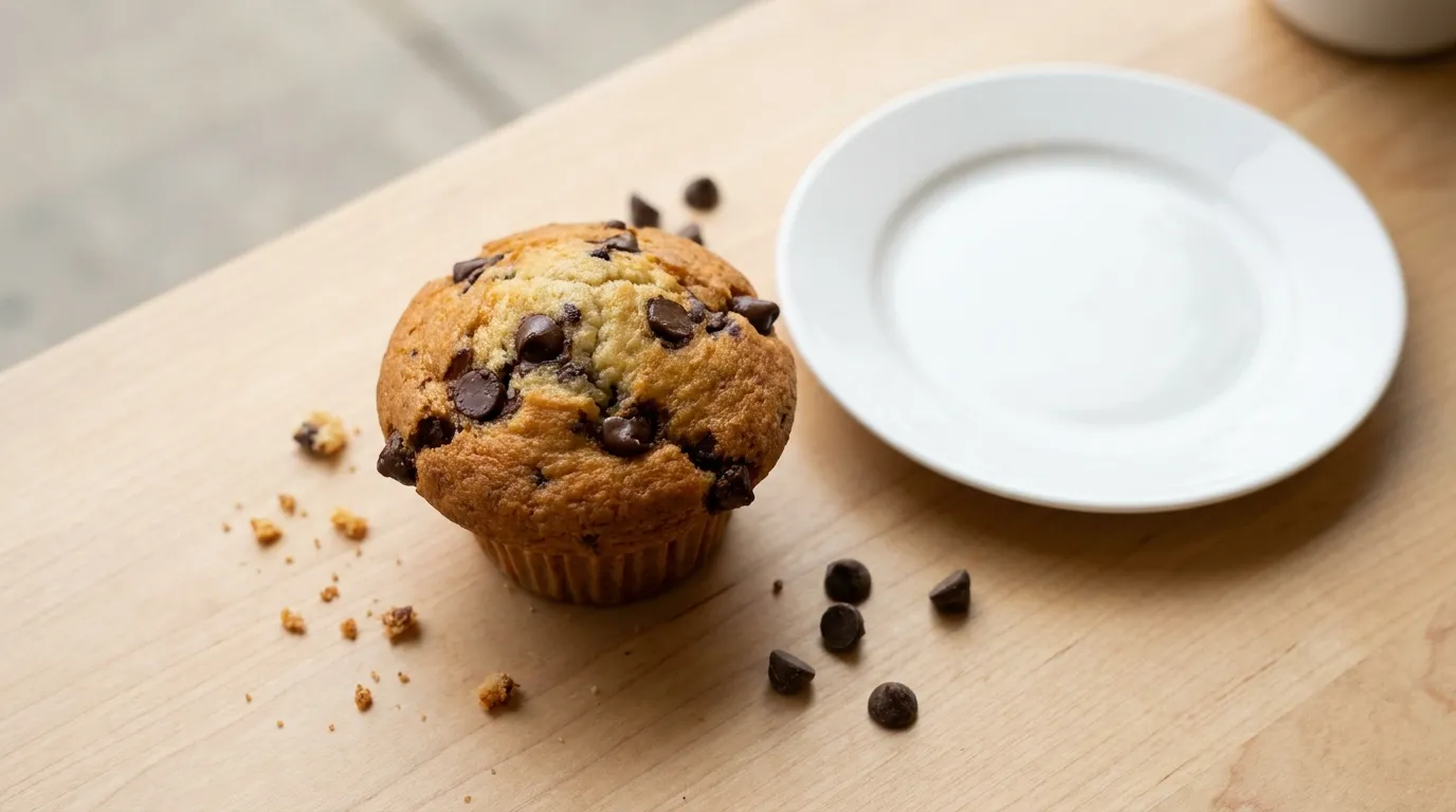 Panera Chocolate Chip Muffie