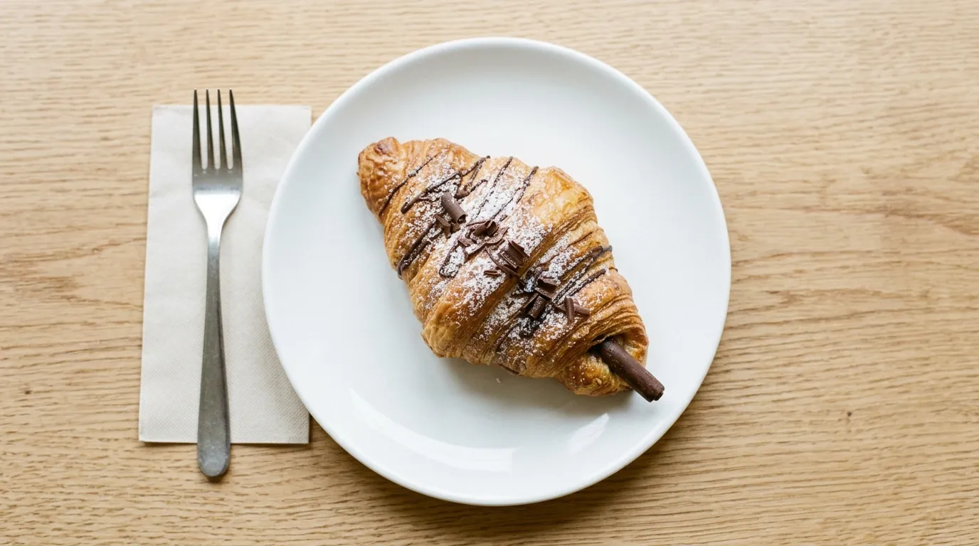 Panera Chocolate Croissant