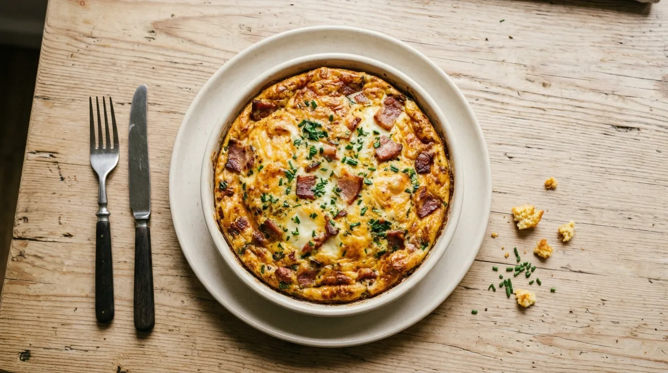 Panera Five Cheese & Bacon Frittata