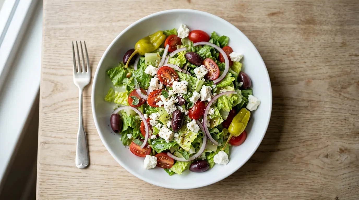 Half Greek Salad