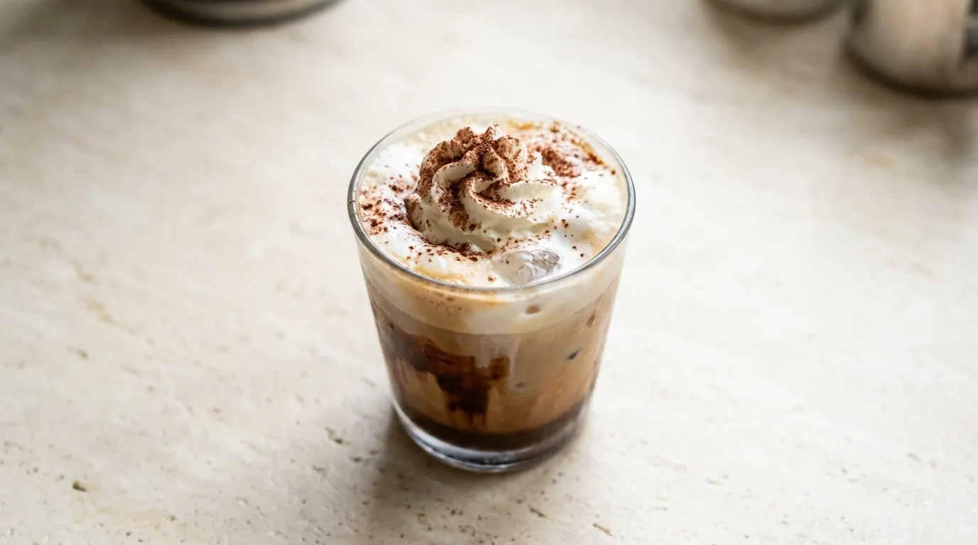Panera Iced Mocha Latte with price and calories 2026 menu