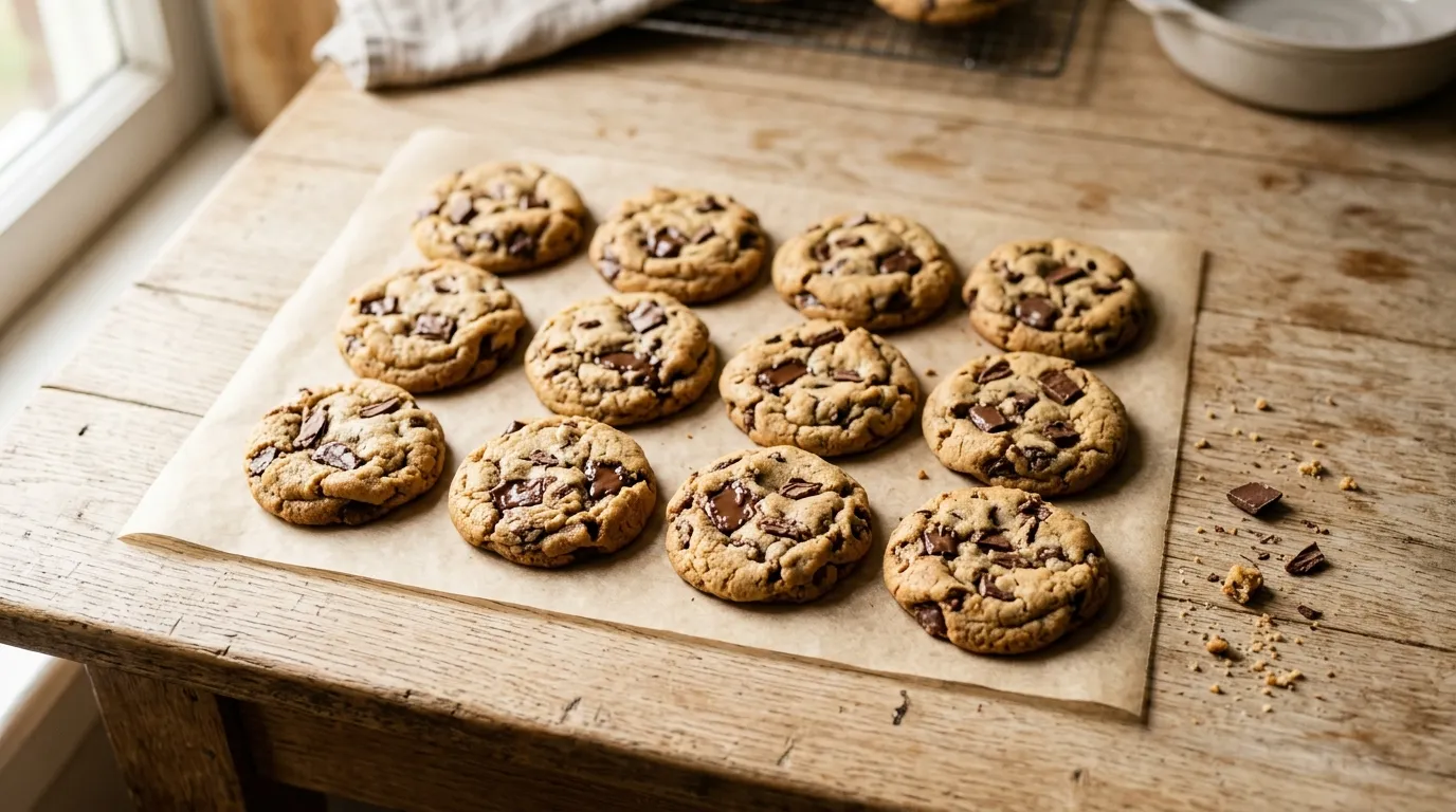 Panera One Dozen Chocolate Chipper Cookies: 12 Chocolate Chipper cookies, deliciously crafted, and made with semi-sweet chocolate chunks & milk chocolate flakes.