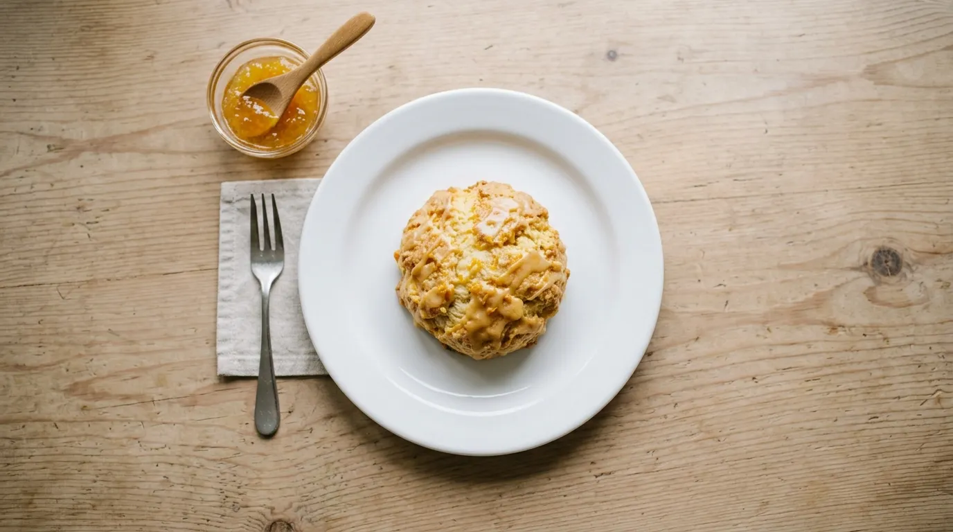 Panera Orange Scone
