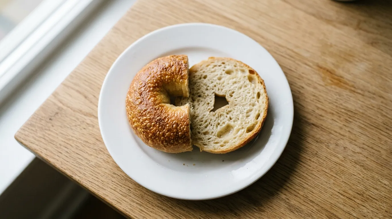 Panera Plain Bagel