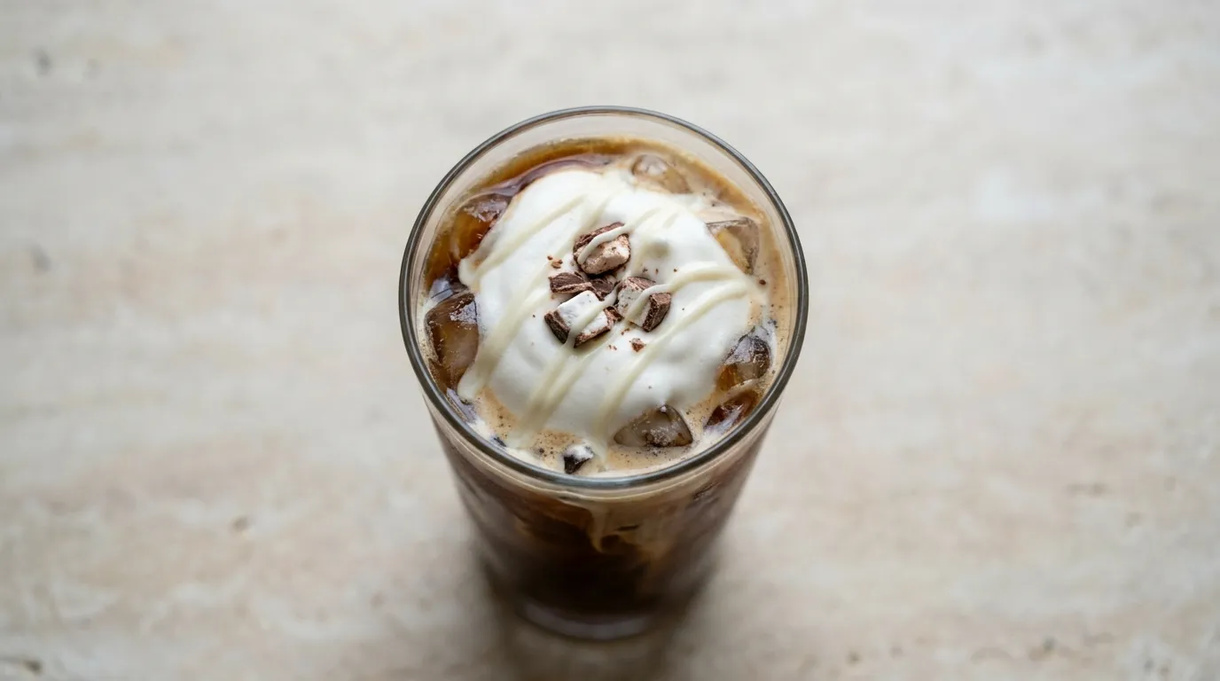 Panera Rocky Road Iced Coffee with price and calories 2026 menu