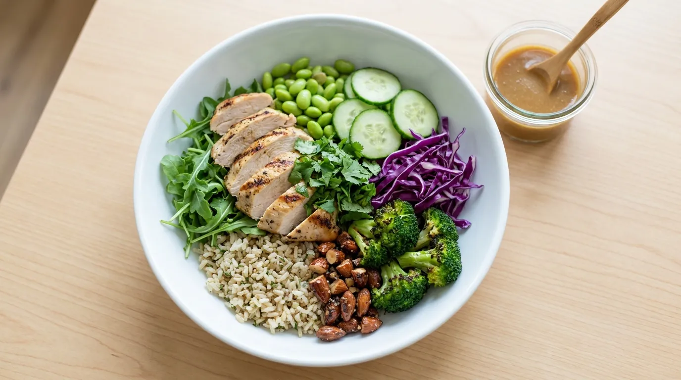 Panera Sesame Ginger Chicken Market Bowl with price and calories 2026 menu