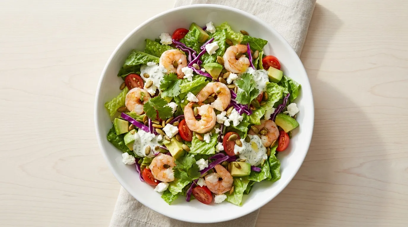 Panera Shrimply Baja Salad Stuffer with price and calories 2026 menu